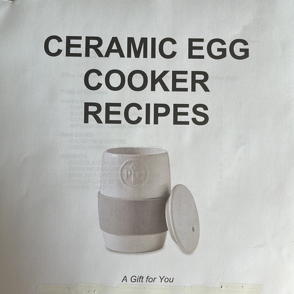 Pampered Chef Ceramic Egg Cooker - Picture 4 of 5